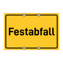 Festabfall