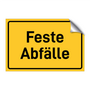 Feste Abfälle