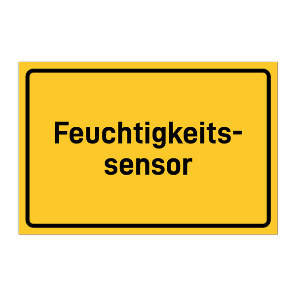 Feuchtigkeits- sensor
