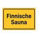 Finnische Sauna