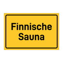 Finnische Sauna