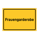 Frauengarderobe