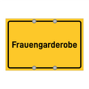 Frauengarderobe