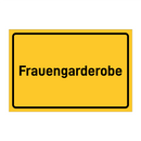 Frauengarderobe