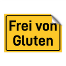 Frei von Gluten