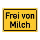 Frei von Milch