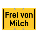 Frei von Milch