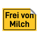 Frei von Milch