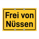 Frei von Nüssen