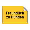 Freundlich zu Hunden