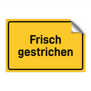 Frisch gestrichen