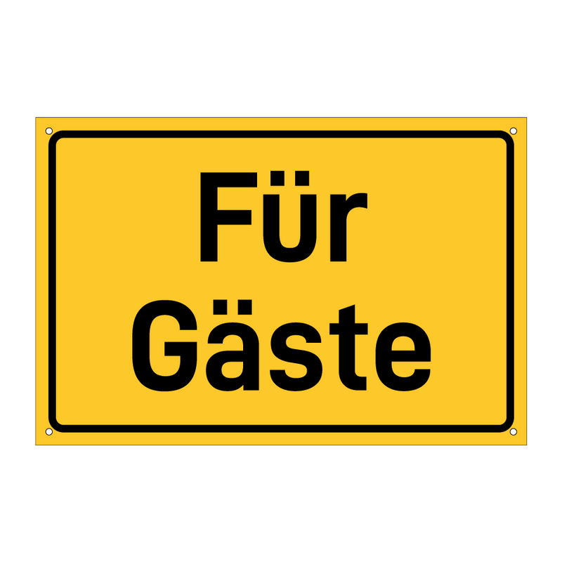 Für Gäste