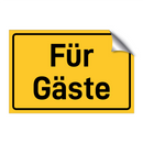 Für Gäste