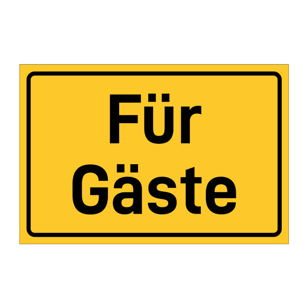 Für Gäste