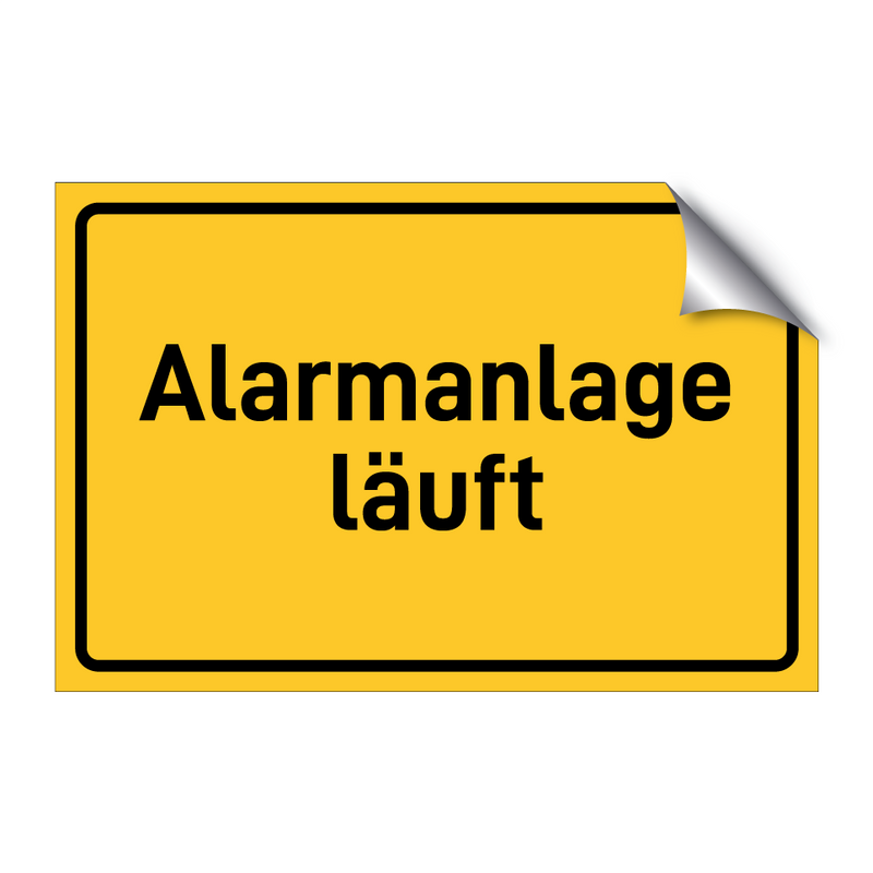 Alarmanlage läuft & Alarmanlage läuft & Alarmanlage läuft & Alarmanlage läuft