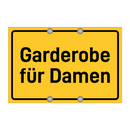 Garderobe für Damen