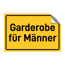 Garderobe für Männer