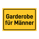Garderobe für Männer