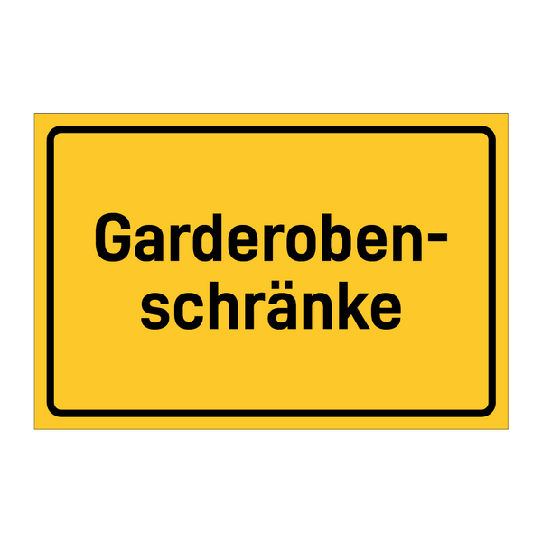 Garderoben- schränke