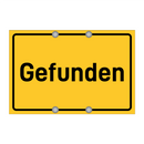 Gefunden