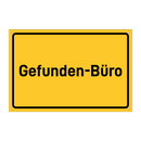 Gefunden-Büro