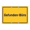 Gefunden-Büro