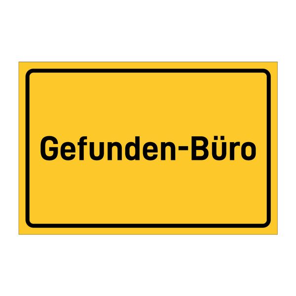 Gefunden-Büro