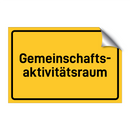 Gemeinschafts- aktivitätsraum