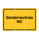 Genderneutrale WC