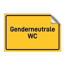 Genderneutrale WC