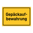 Gepäckauf- bewahrung