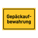 Gepäckauf- bewahrung