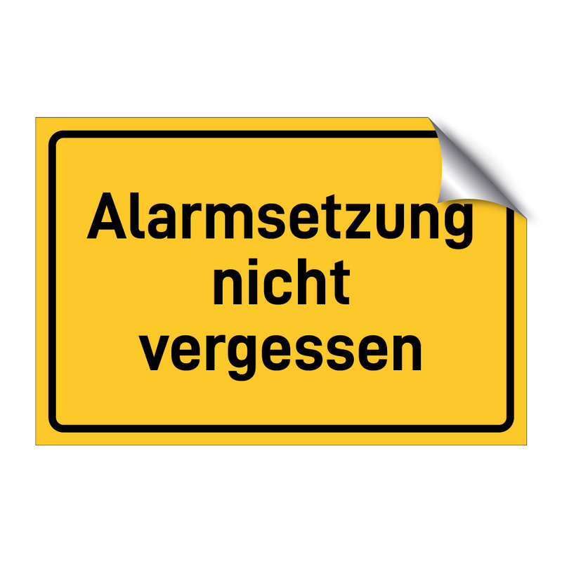 Alarmsetzung nicht vergessen & Alarmsetzung nicht vergessen & Alarmsetzung nicht vergessen
