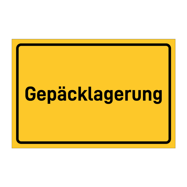 Gepäcklagerung