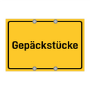 Gepäckstücke
