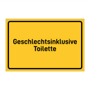 Geschlechtsinklusive Toilette