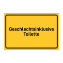 Geschlechtsinklusive Toilette