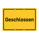 Geschlossen