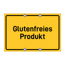 Glutenfreies Produkt