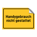 Handygebrauch nicht gestattet
