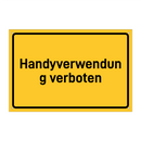 Handyverwendung verboten