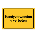 Handyverwendung verboten