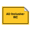 All-Inclusive- WC & All-Inclusive- WC & All-Inclusive- WC & All-Inclusive- WC