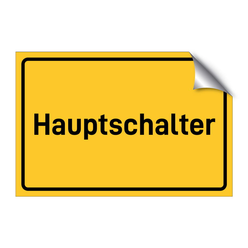 Hauptschalter