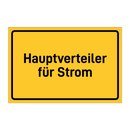 Hauptverteiler für Strom