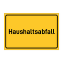 Haushaltsabfall