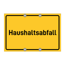 Haushaltsabfall