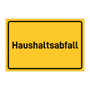 Haushaltsabfall