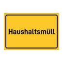 Haushaltsmüll