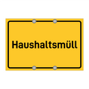 Haushaltsmüll